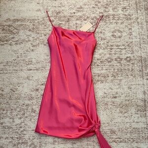 NWT Cinq à Sept Vibrant Pink Mini Dress